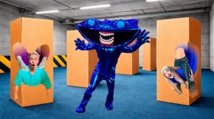 МОНСТРЫ ИЩУТ НАС! ПРЯТКИ В КОРОБКАХ