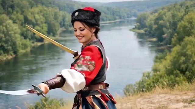 КАЗАЧКА - ДОЧЬ ХОПРА. Стихи. Л. Асташова муз. А. Герасимов вокал. Л. Великанова звук. А. Макалиш.