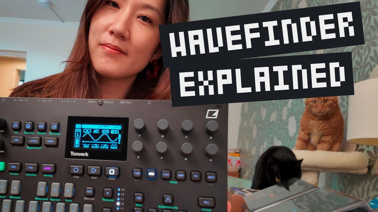 Elektron Tonverk OS v1.3.0: Wavefinder Tutorial