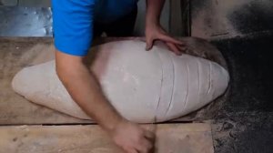 Самый большой турецкий хлеб.