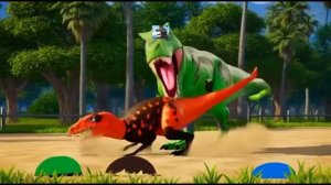 Динозавры против Южного парка. Мультики про динозавров.
