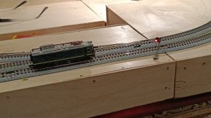 Авто блокировка на внешнем овале модульного макета. Пробный запуск.