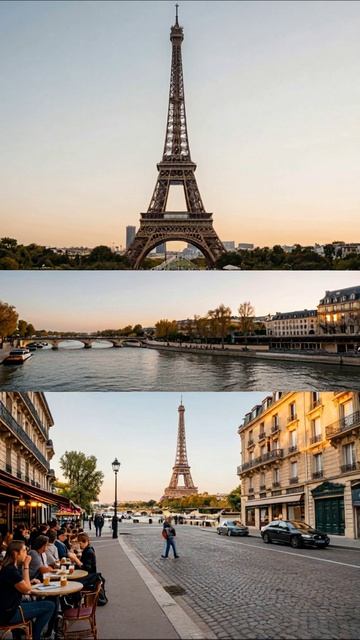 Эйфелева башня: сердце Парижа #Париж #ЭйфелеваБашня #КрасиваяАрхитектура
