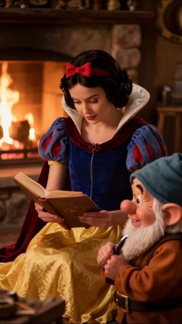 Снежная королева и гном: чтение у камина #СнежнаяКоролева #гном #сказки