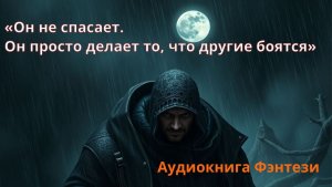 Аудиокнига Фэнтези «Он не спасает. Он просто делает то, что другие боятся»
