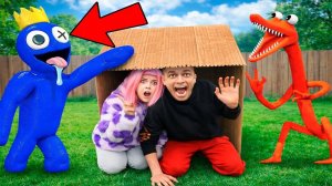 МЫ СБЕЖАЛИ ОТ РАДУЖНЫХ ДРУЗЕЙ В РЕАЛЬНОСТИ!!!