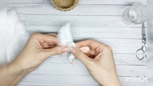 ПАСХАЛЬНЫЙ ЗАЙКА В КОРЗИНЕ, часть 3.