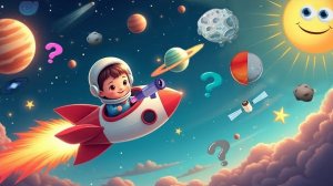 Мультики про космос - Большая космическая логика - Развивающий мультфильм для детей