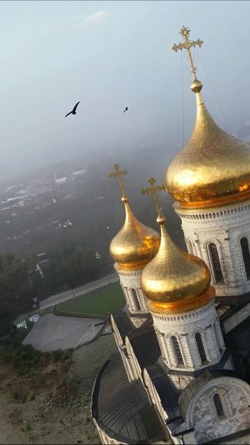 Золотые купола: архитектурное чудо #архитектура #святые #культура