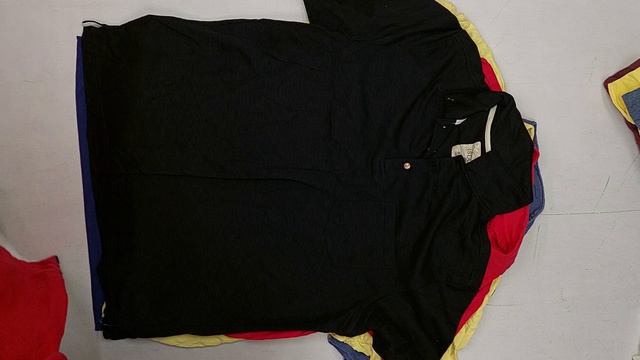 Футболки мужские поло  секонд оптом 40 пак