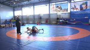 Ейск. Вес 57 кг. Борьба за бронзу! Огородников Максим (Новопокровск)-Матевосян Манвел (Новороссийск)