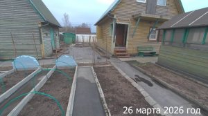 7 соток. Посадила 500 кустов клубники. Хроника 26 марта 2025 год