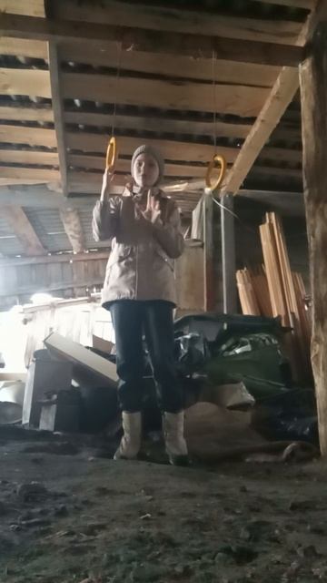 мои трюки  на кольцах 