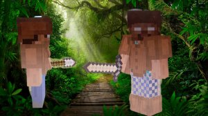 ХЕРОБРИН В МАЙНКРАФТЕ ГУЛЯЛ ПО ЛЕСУ И УВИДЕЛ ЭТО!