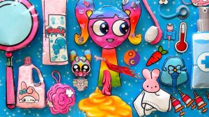 SPRUNKI rainbow 🌈 БЕРЕМЕННА 🤰!!! Яркие БУМАЖНЫЕ ИСТОРИИ !!!