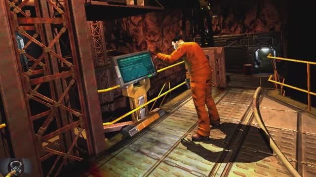 Doom 3 VR. #1 Прибытие на марс. Тихая игра