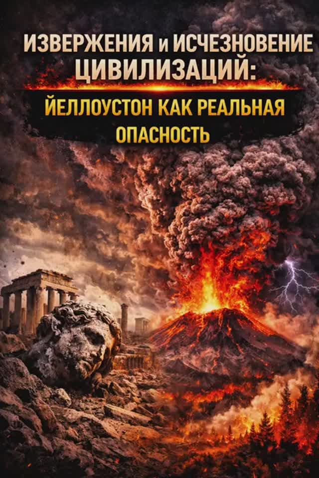 Извержения и исчезновение цивилизаций : Йеллоустоун как реальная опасность