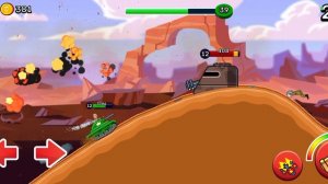 Танкую в игре Hills of steel 🤣😂