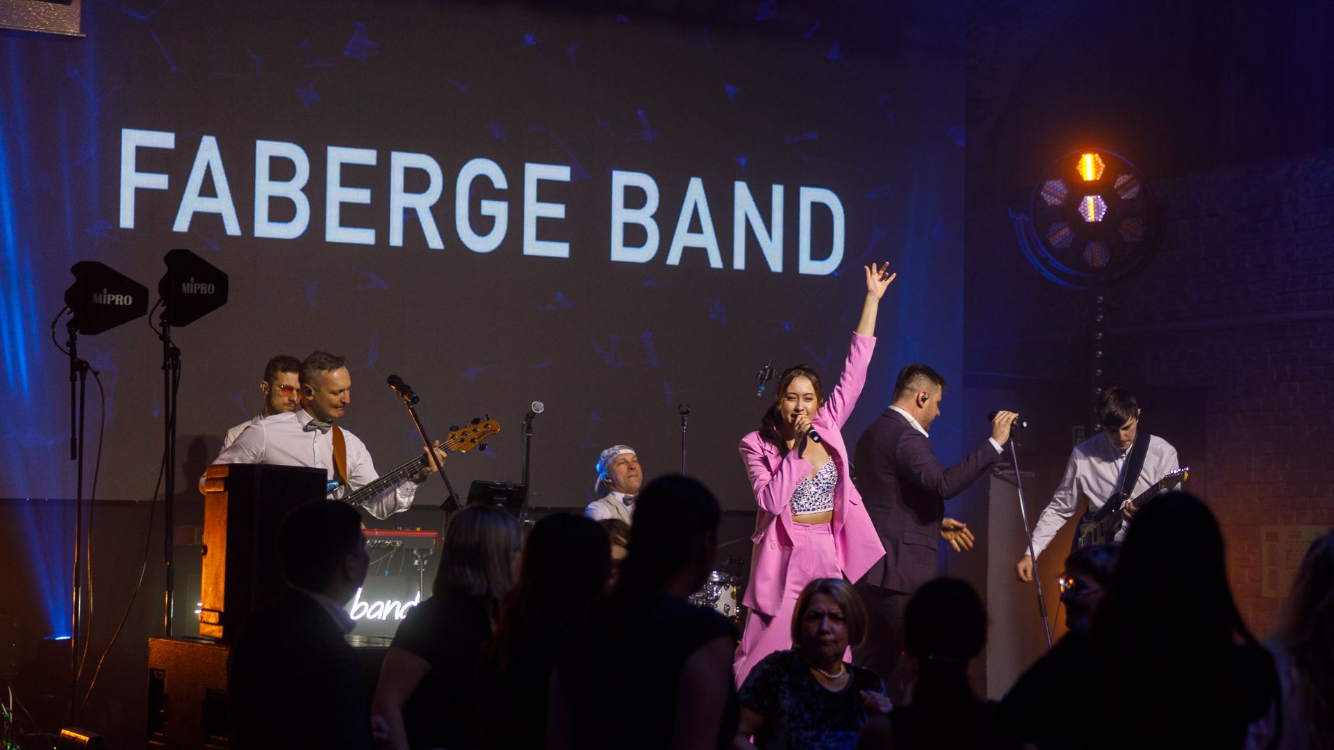 Кавер группа ФАБЕРЖЕ / выступление на корпоративе / Санкт-петербург / площадка LOFT - HALL