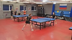 3..12 БЛИЦ-турнир Хусаинов/Рогозина (881) - Фролов/Озерова (834) 22.03 настольный теннис СПб