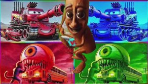 МАКВИН-ТАНК ПРОТИВ ШКОЛЬНОГО АВТОБУСА! 🛡️⚡ КТО МОЩНЕЕ? Мультик Игры для детей 🏆