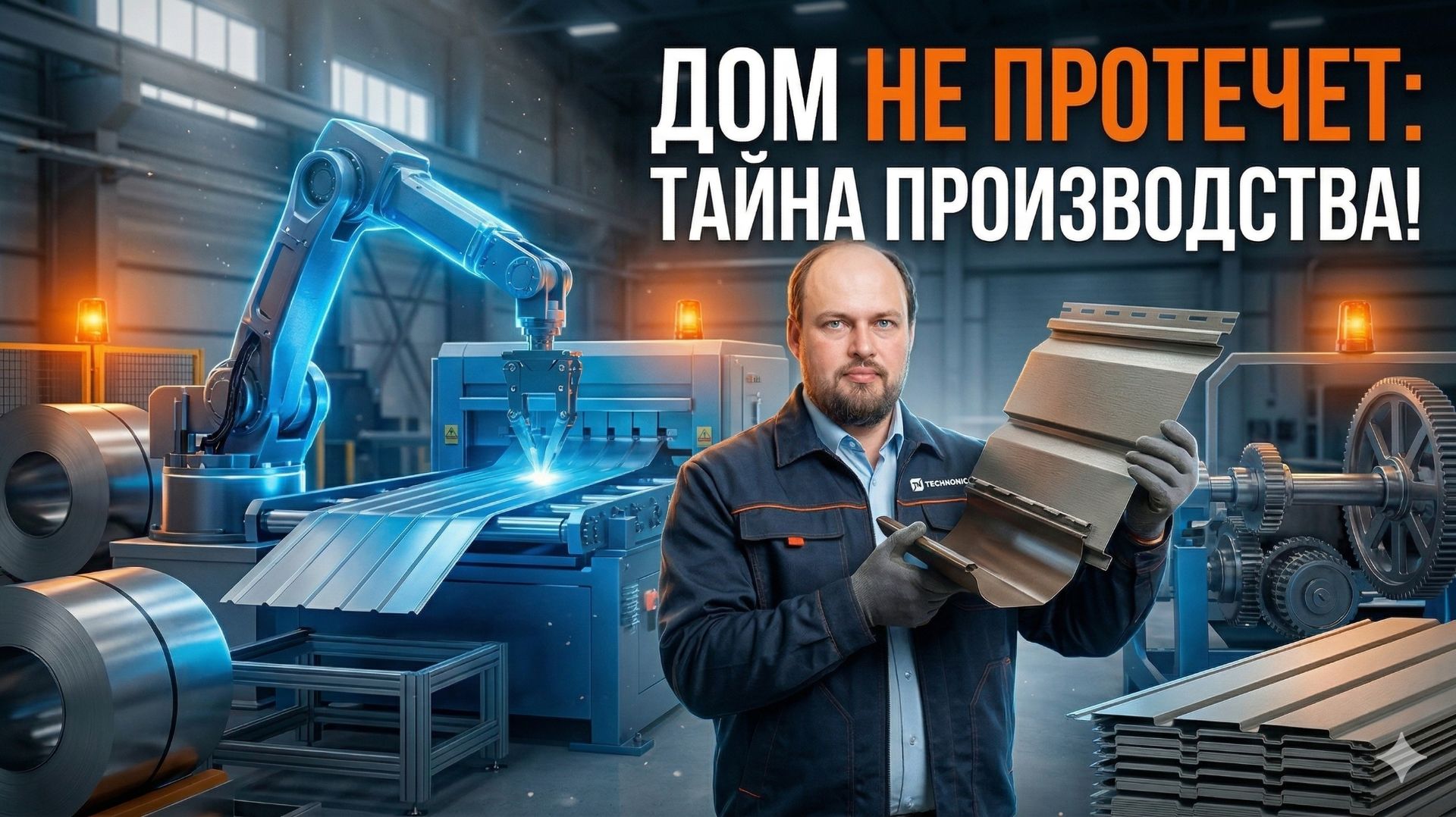 ТЕХНОНИКОЛЬ: Секреты производства долговечных фасадов и водостоков смотреть онлайн