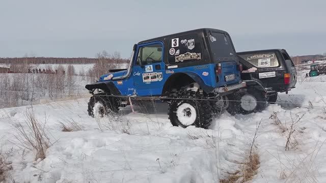 Джип спринт 4х4, категория спорт «Снежный барс», село Ярославское