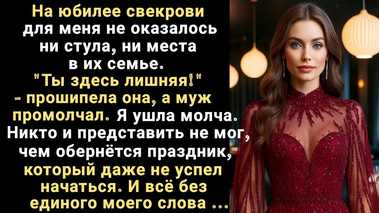 Истории из жизни|На юбилее свекрови|Аудио рассказы|Аудиокниги слушать онлайн|Жизненные истории