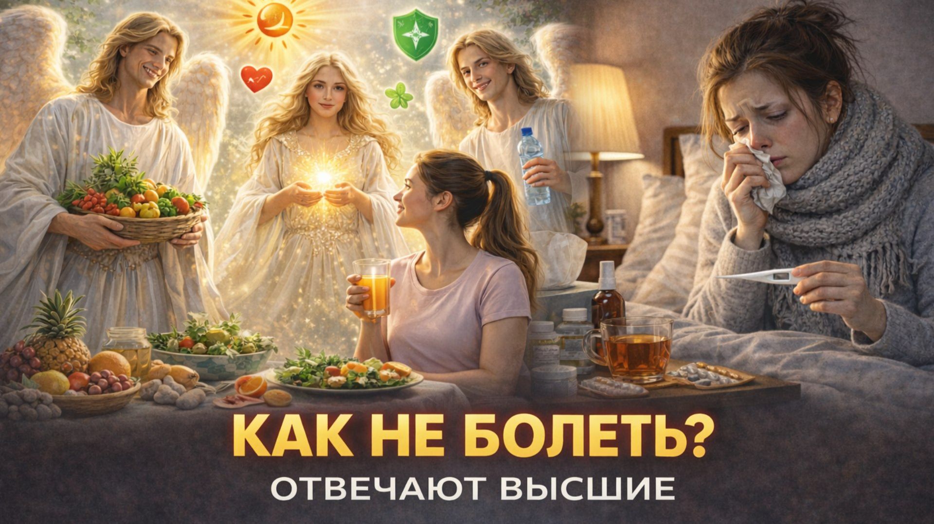 КАК НЕ БОЛЕТЬ — ОТВЕЧАЮТ ВЫСШИЕ