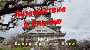 Замок Нидзё в Киото и замок в Осаке, Япония