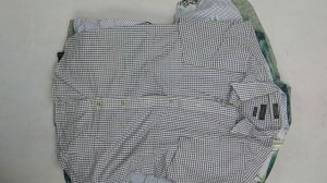 42394 Рубашки мужские кор. рукав брендовые, 5пак, 49D, секонд (cream/extra) оптом