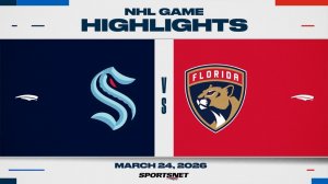 25.03.2026 | ОБЗОР МАТЧА | Флорида Пантерз - Сиэтл Кракен | Highlights