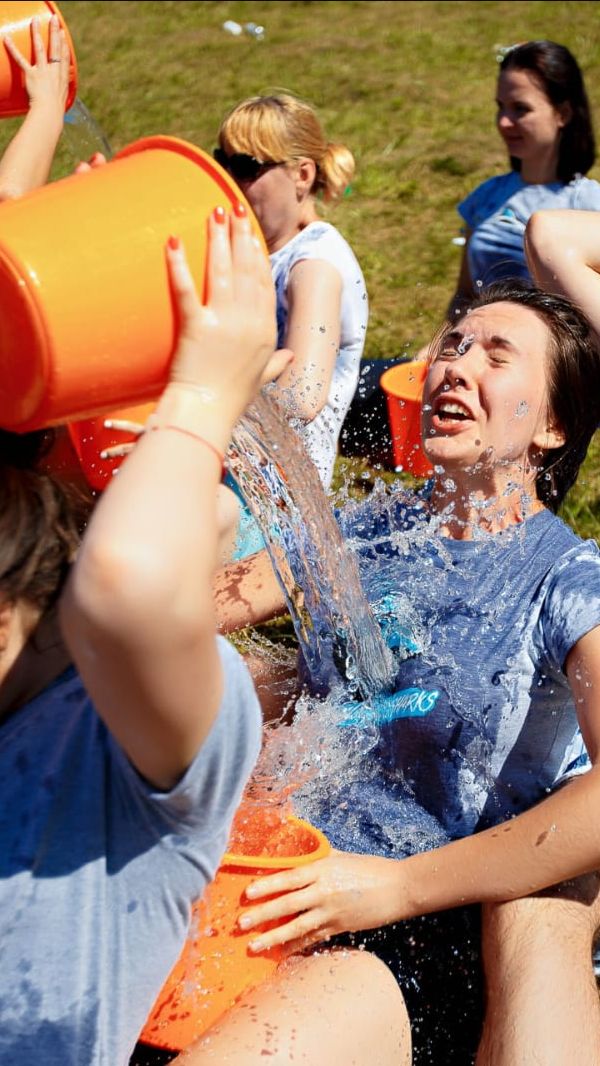 ТИМБИЛДИНГ ХИТ- БОЛЬШИЕ ГОНКИ. ТРЕШ С ВОДОЙ!