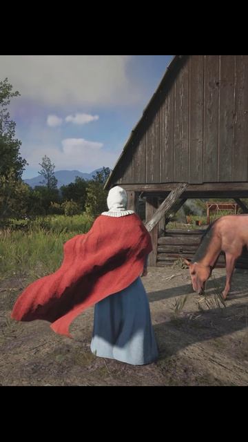 Заглядываем в окошко церкви игра Manor Lords #shorts