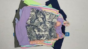 42187 Микс детский весна-лето, 9пак, F9E, секонд (cream/extra) оптом