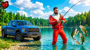 ПОЕХАЛ НА РЫБАЛКУ НА ФОРД РАПТОРЕ НА БЛЕК РАШЕ CRMP BLACK RUSSIA MOBILE