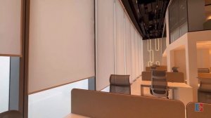 Рулонные шторы премиум класса Офикон. Люкс апартаменты в Москва сити