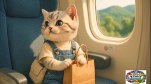 【Трудовой котик Муги】Люблю-люблю!! Как Муги ходил в магазин за новым чурру 🐱