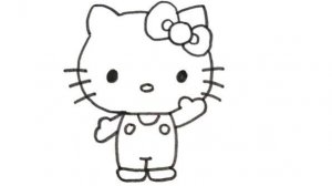 Как нарисовать ХЕЛЛОУ КИТТИ Рисуем Хэллоу Китти