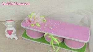 Из БОБИН от скотча сделала красоту. ХоббиМаркет