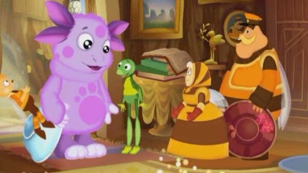 Лунтик учит буквы.Лунтик.  Для детей алфавит часть 6