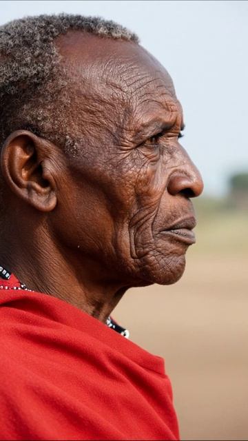 Сила традиций: взгляд мудрости #Масаи #Культура #Традиции