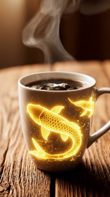 Просто налил кофе… и случилось чудо 😱✨