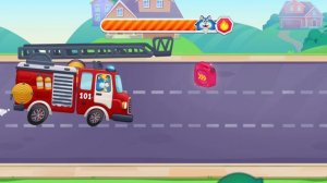 кот пломбир и пожарная машина мультфильм обучающий для детей