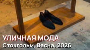 Уличная мода - Скандинавская уличная мода, Стокгольм, Швеция, Весна, 2026