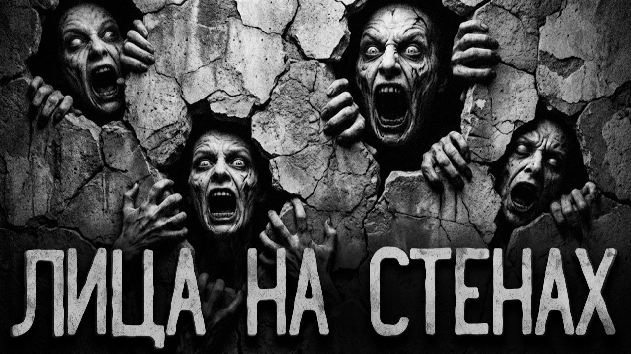 Лица на стенах. Страшные истории на ночь. Мистика. Страшилки на ночь.