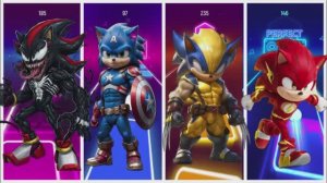 СОНИК-ВЕНОМ ПРОТИВ СОНИКА-РОСОМАХИ: Битва Супергероев и Скоростной Музыкальный Баттл — Мультик ⚡