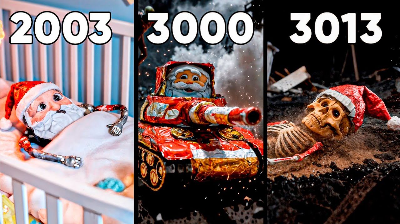 Эволюция Гу Гу ГаГа Санта