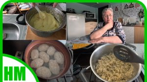 27 марта.  Сварила киноа, картофельное пюре и котлеты в подливе. Рассказ о моих профессиях.