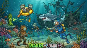Зомби против растений! Plants vs Zombies ПвЗ PvZ Растения против Зомби